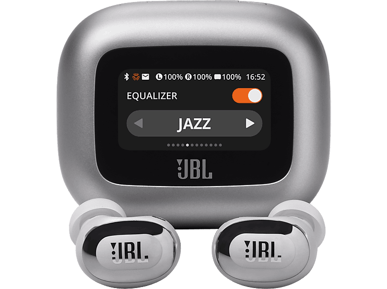 JBL Live Buds 3 Gerçek Bluetooth Kulak İçi Kulaklık Gümüş - JB.JBLLIVEBUDS3SIL