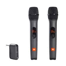 JBL Partybox Wireless Microphone Set, 2 x Black - JB.JBLPBWIRELESSMIC