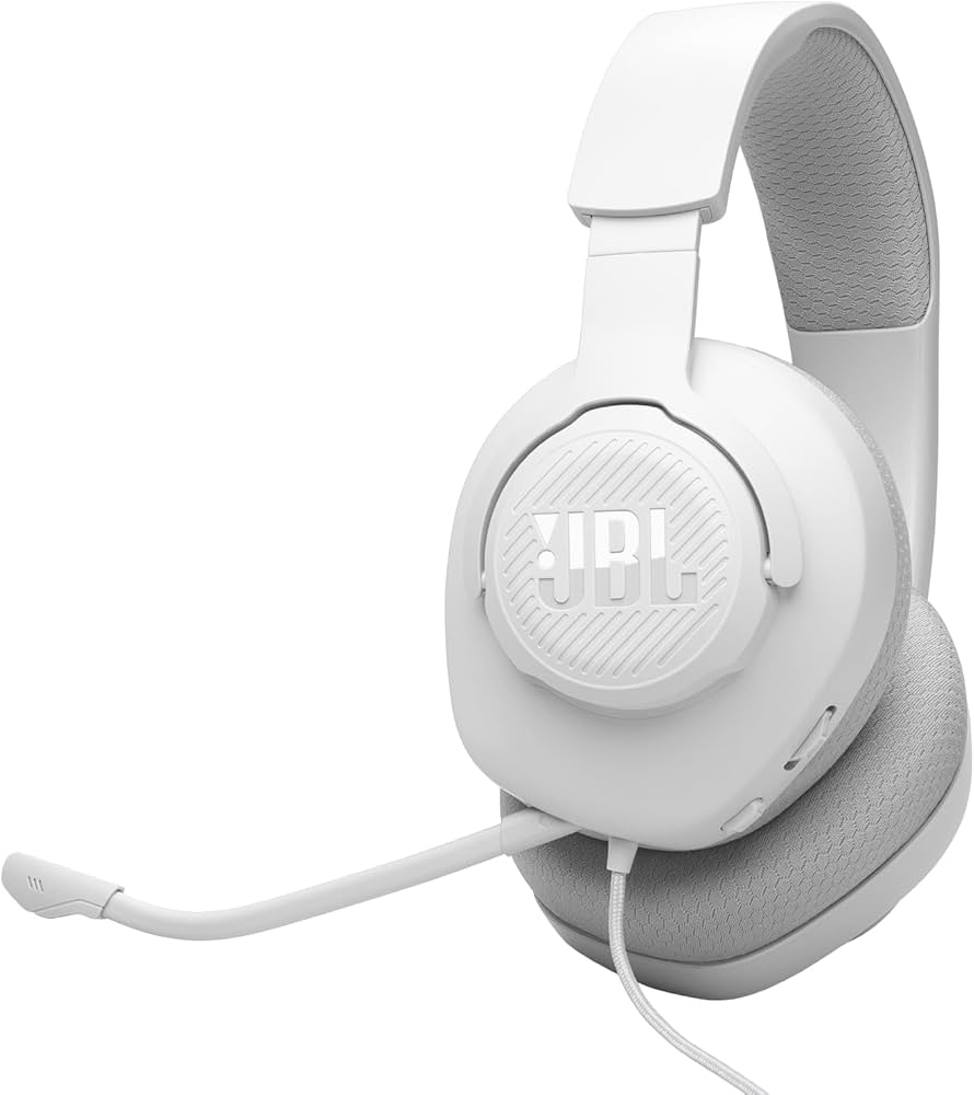 JBL Quantum 100M2 Wired Gaming Headset White - JB.JBLQTUM100M2WHT