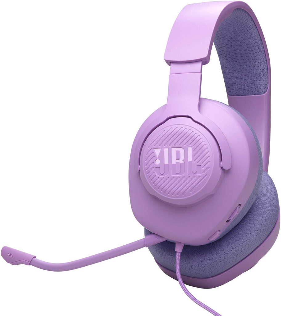 JBL Quantum 100M2 Wired Gaming Headset Purple - JB.JBLQTUM100M2PUR