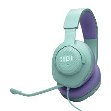 JBL Quantum 100M2 Wired Gaming Headset Green - JB.JBLQTUM100M2CYN
