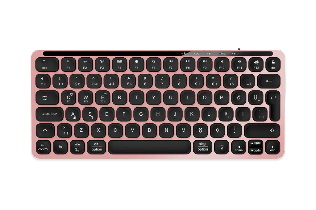 Monster Pusat Business Pro Mini Klavye - Rose Gold