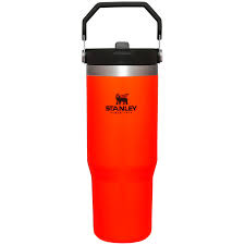 Stanley The IceFlow Flip Straw Termokop, 0.89L/30oz - Hot Coral (10-12043-076)
