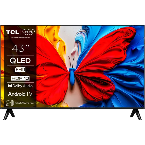 TCL 43" 43S5K FHD QLED Google TV (2025)