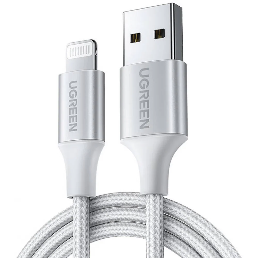 UGREEN Cable Lightning to USB 1M White (60161)