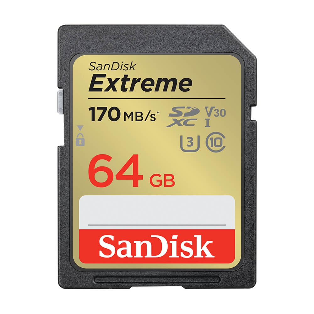SanDisk Extreme SD UHS-I 128GB Hafıza Kartı