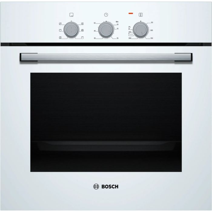 Bosch HBF011BV0Q Serie 2 Beyaz Turbo Ankastre Fırın 60x60