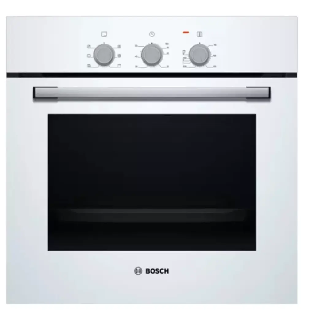 Bosch HBF011BV0Q Serie 2 Beyaz Turbo Ankastre Fırın 60x60