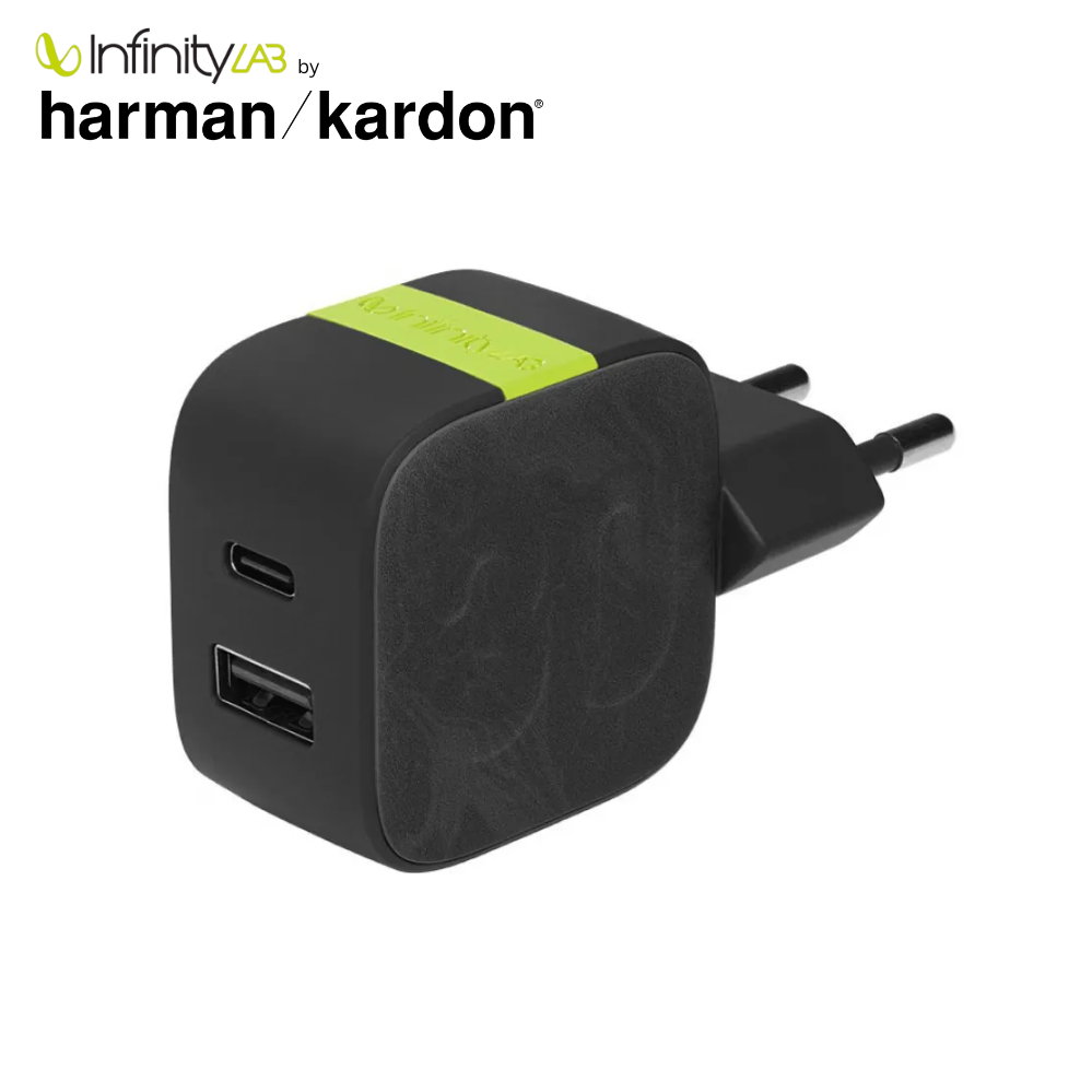 Infinity Lab InstantCharger 30W 2 USB Charger - Black