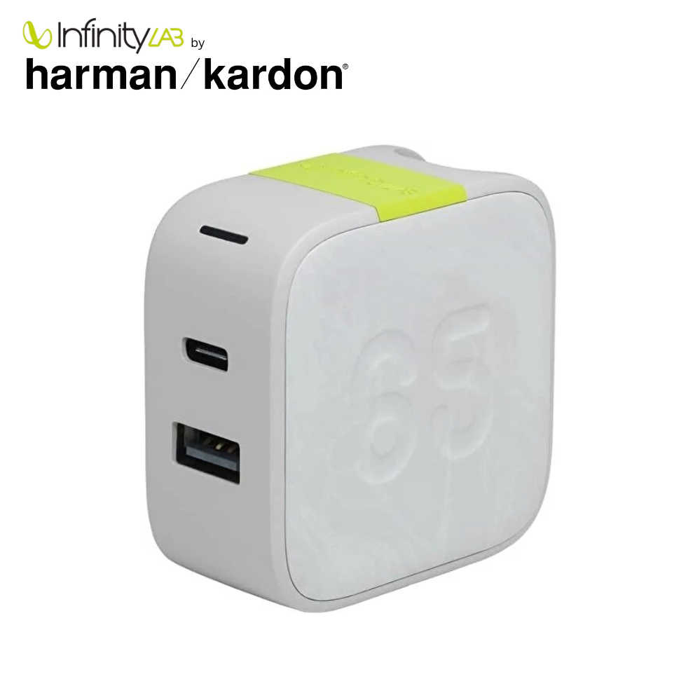 Infinity Lab InstantCharger 65W 2 USB Şarj Aleti - Beyaz