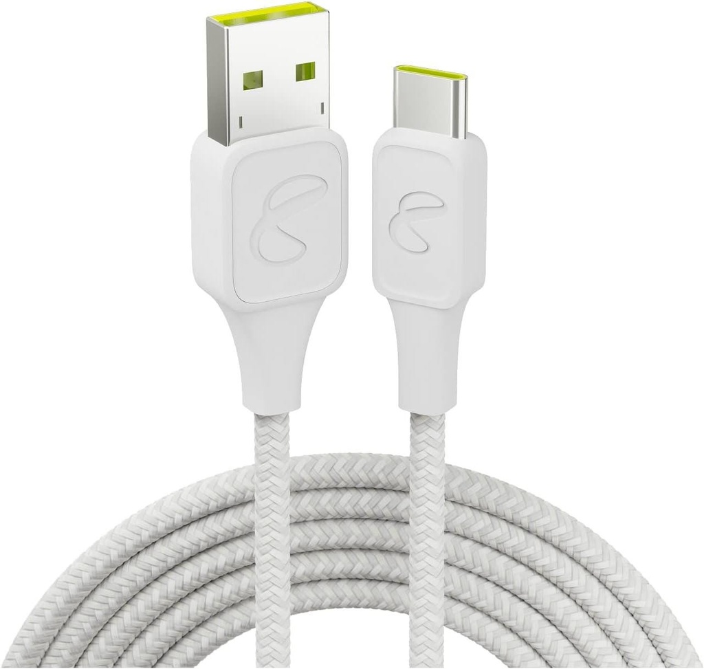 InfinityLab InstantConnect Kablo USB-A USB-C 15W 1.5m, Beyaz