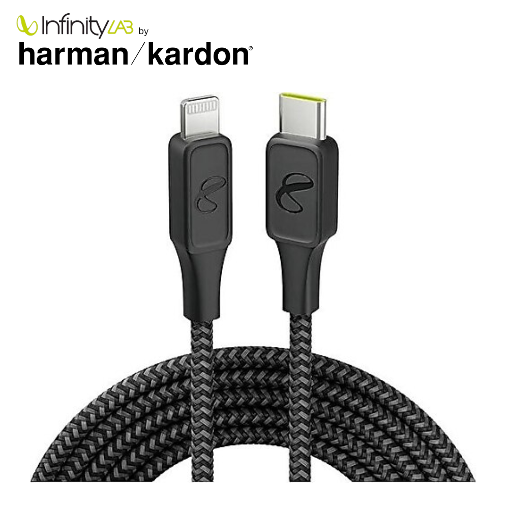 Infinity Lab InstantConnect Cable USB-C Lightning, Black 1.5M