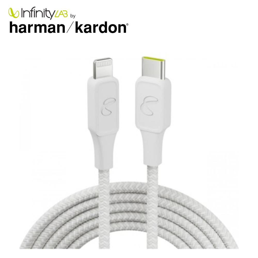 Infinity Lab InstantConnect Kablo USB-C USB-C 100W 1.5M, Beyaz