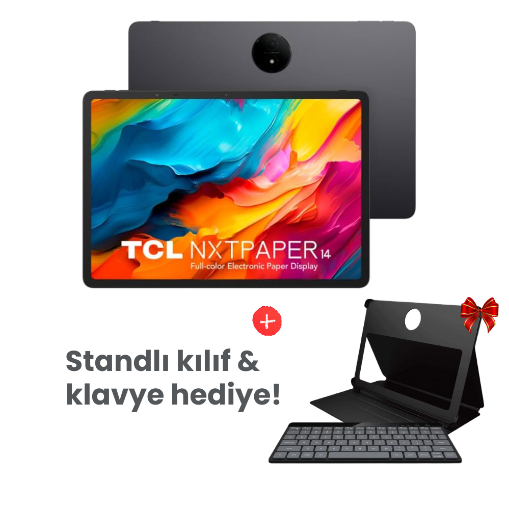TCL NXTPAPER 14" 8/256 Tablet + Kalem + Kılıf - 9491G-2CLCTR11-7