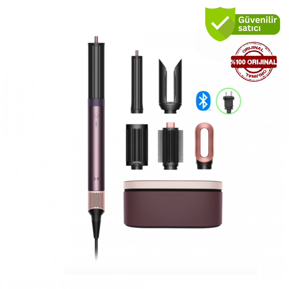 Dyson HS09 Airwrap Complete Uzun Coanda 2x Jasper Plum