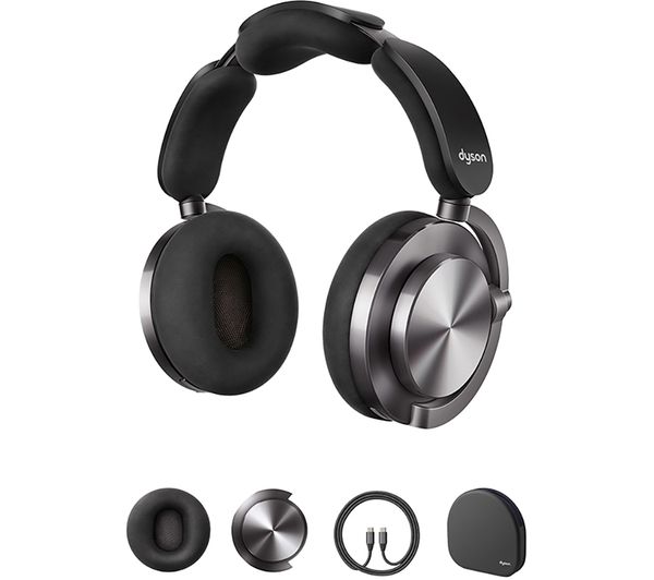 Dyson OnTrac Wireless Bluetooth Noise-Cancelling Headphones - Black Nickel