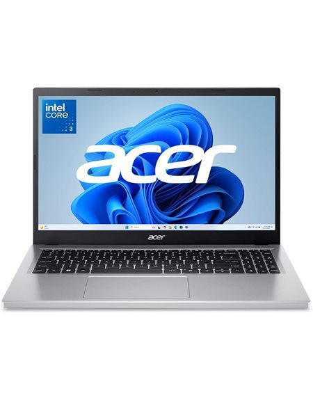 Acer ASPIRE GO 15.6" FHD IPS INTEL Core 3 N355 8GB DDR5 RAM 128GB HDD Win11 - Silver (AG15-32P-39R2)