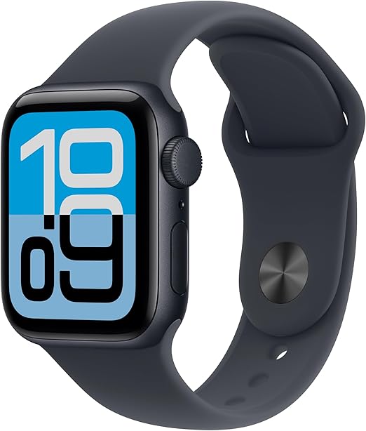 Apple Saat SE 3 Sport Band 2025 40mm - Midnight MEH94