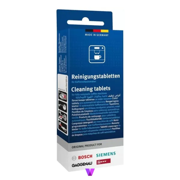 Bosch Cleaning Tablets for Coffee and Espresso Machines