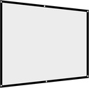 Chestnuter 100" Taşınabilir Katlanabilir Beyaz Projektör Curtain Projection Screen