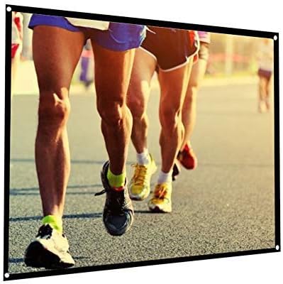 Chestnuter 72" Taşınabilir Katlanabilir Beyaz Projektör Curtain Projection Screen