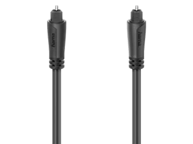 HAMA Optical Fiber Cable, ODT Plug 3m Black - HM.205135