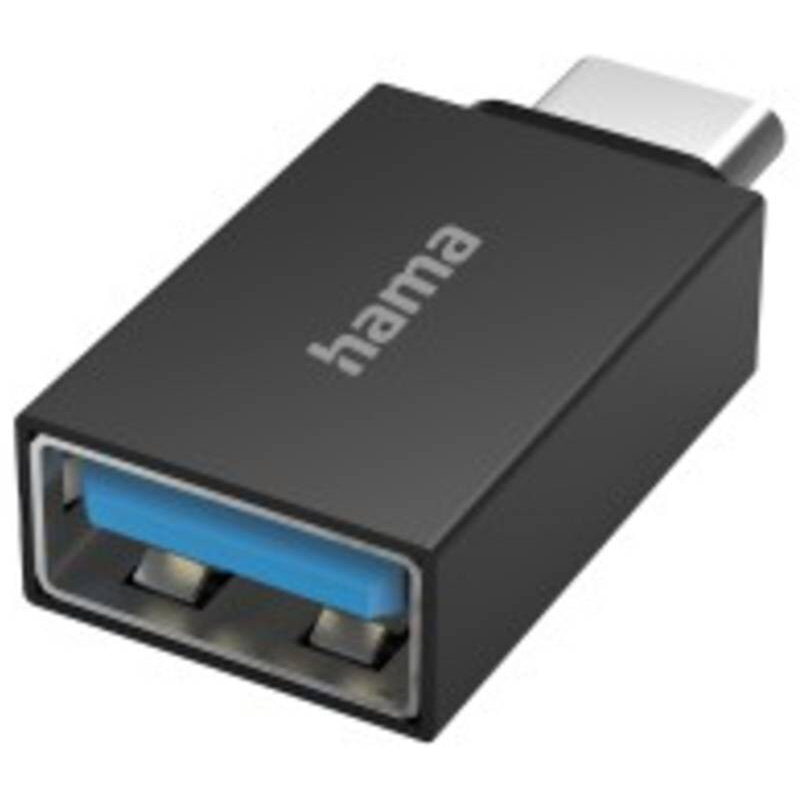 HAMA USB-C - USB-A USB 3.2 Siyah Adaptör - HM.200311