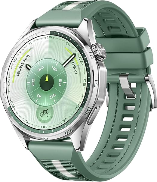 Huawei Watch GT6 46mm (Yeşil Kompozit Dokuma Kayış)
