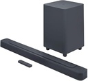 JBL Bar 500M2 750W Virtual Dolby Atmos 5.1 Wireless Subwoofer and Soundbar Black