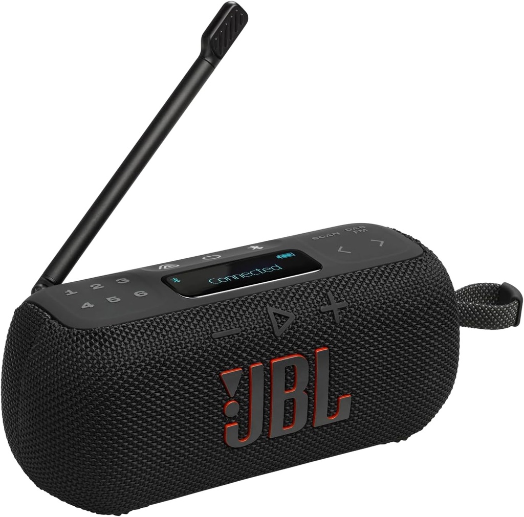 JBL | Portable Bluetooth Radio Tuner 3 - Black - JB-JBLTUNER3BLK