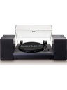 Lenco LS-300BK Wooden External Speaker Bluetooth Turntable