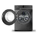 Midea 10 KG Önden Yüklemeli Akıllı Çamaşır Makinesi, Ay Takvimi Göstergesi, 1400 RPM, 14 Program, Tam Otomatik Çamaşır Makinesi - MF200W100WBT