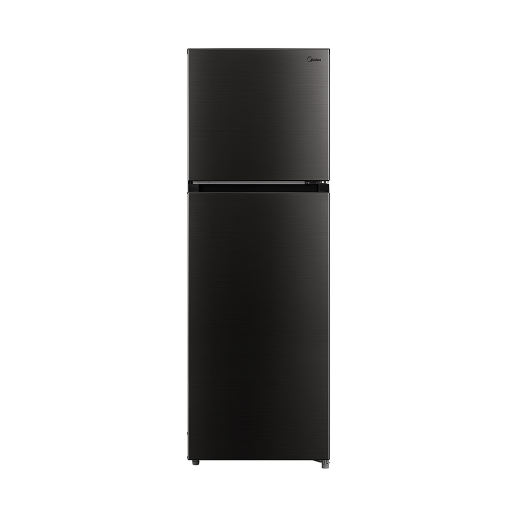 Midea 266Lt. Net Double Door Refrigerator With Multi-Air Flow Technology - MDRT390MTE28AE Jazz Black