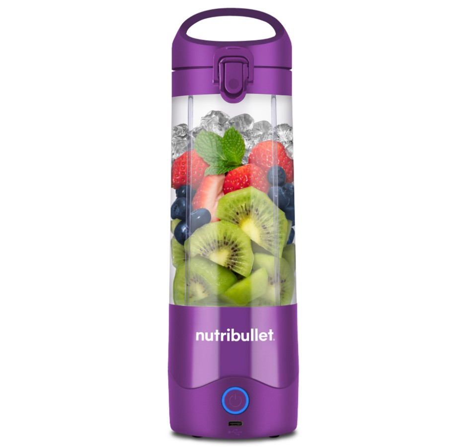 Nutribullet Taşınabilir Blender 2000mAh 475Lt. Mor NBP003PU - 28456