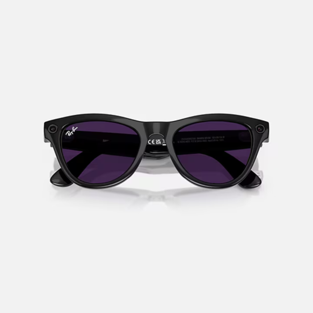 Ray-Ban Meta Smart Glasses Meta Skyler - Clear/Amethyst Transitions (RW4010-C604/MF52)