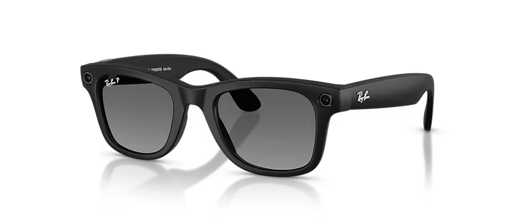 Ray-Ban | Meta Wayfarer (Gen 2) RW4012 Mat Siyah Polarized S-50