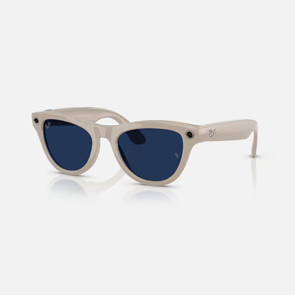Ray-Ban Smart Glasses Meta Skyler - Clear/Sapphire Transitions