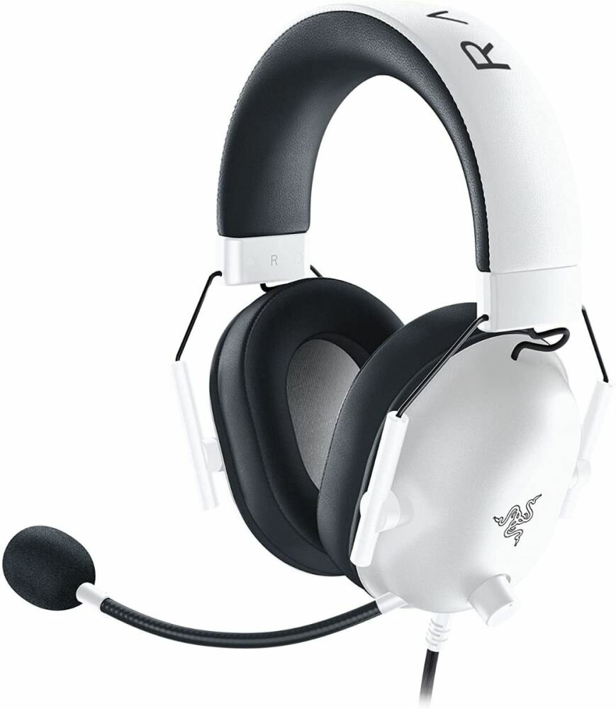 Razer BlackShark V2 X Wired Gaming Headset White - RZ04-03240700-R3M1