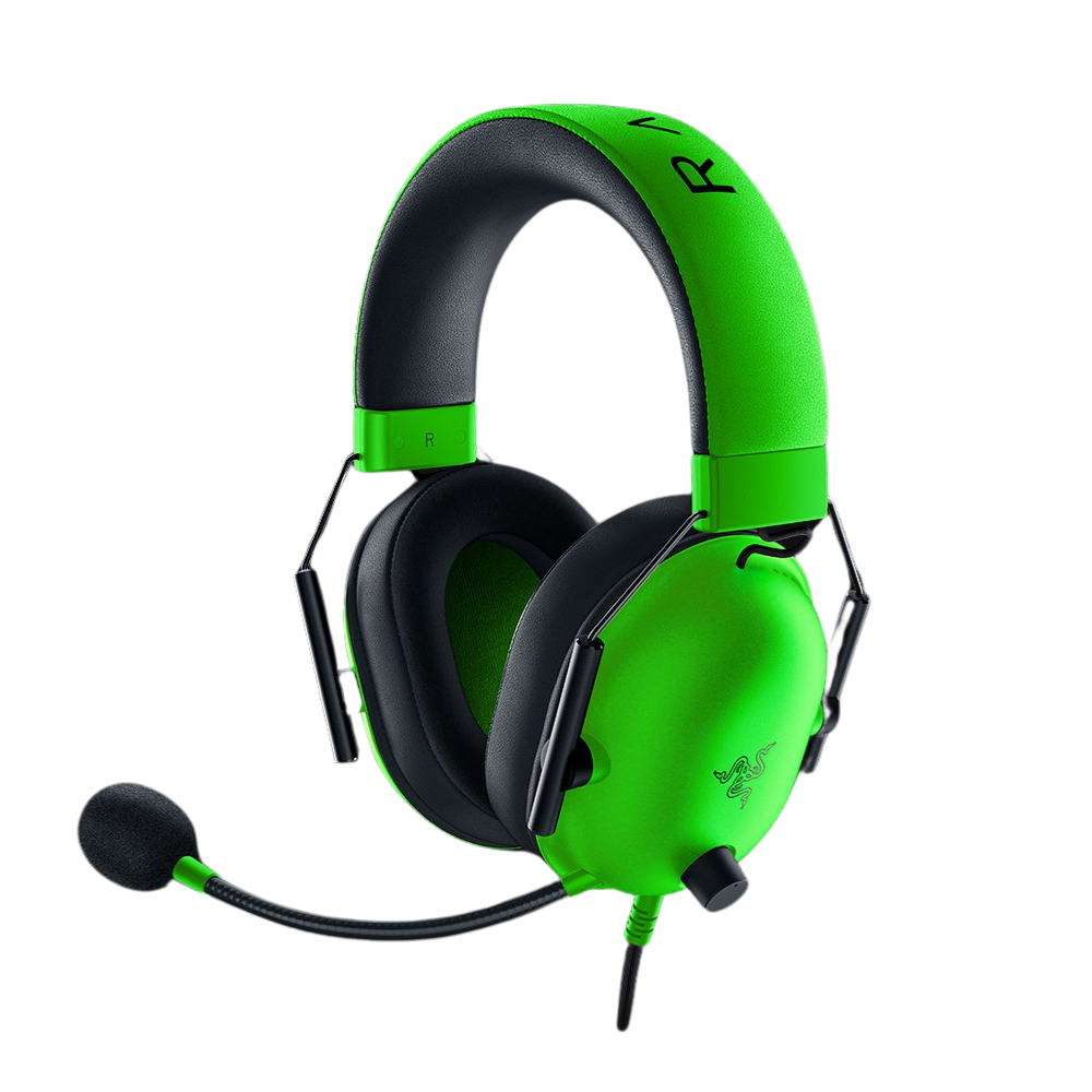Razer BlackShark V2 X - Premium Espor Oyuncu Kulaklığı - Yeşil (RZ04-03240600-R3M1)