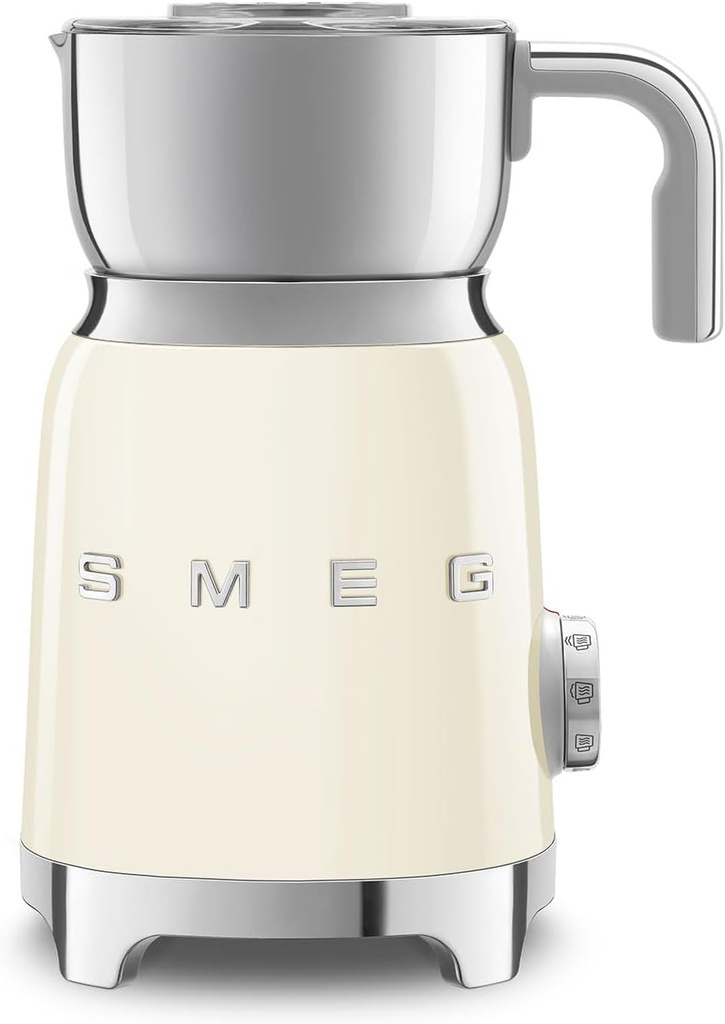 Smeg MFF11CR Retro Style Automatic Milk Frother – Cream