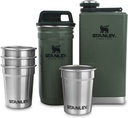 Stanley Adventure Pre-Party Shot Glass + Flask Set Green (10-01883-034)