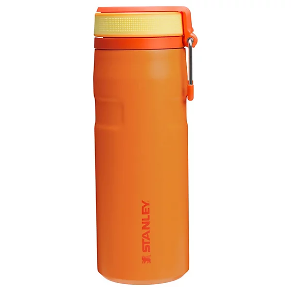 Stanley Iceflow Bottle Twist Flip 0.47L/16oz Goldenrod Coral 10-12106-180