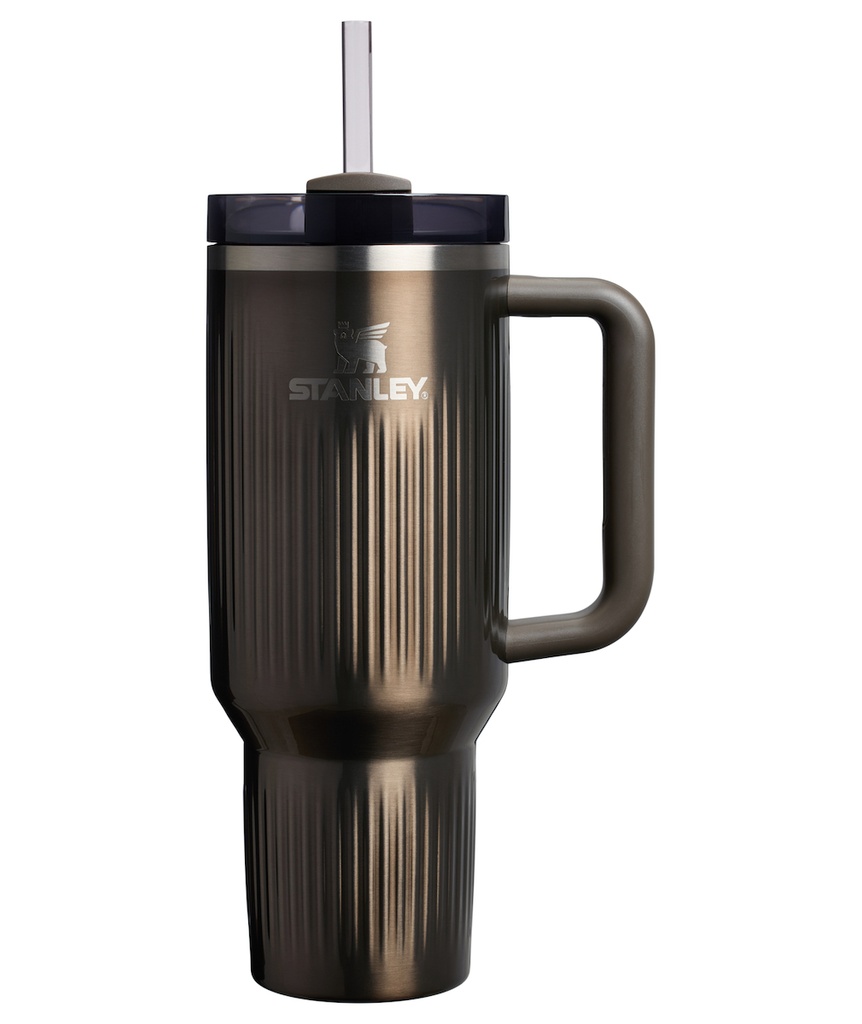 Stanley Quencher H2.0 Fluted 0.89L/30oz GunMetal Shine (10-13003-016)