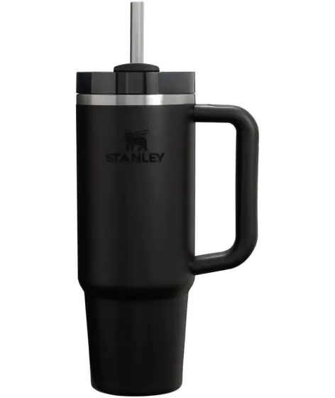 Stanley Quencher H2.O FlowState Tumbler Pipetli Termos 30oz Black 10-10827-947