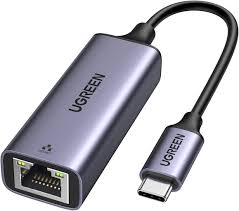 UGREEN CM199-50737B USB C to 10/100/1000Mbps RJ45 Gigabit Ethernet Adapter - Space Gray