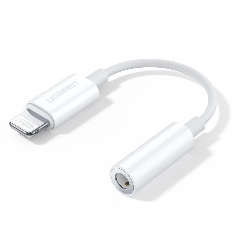 Ugreen Lightning To 3.5mm Audio Adapter White US212-30759