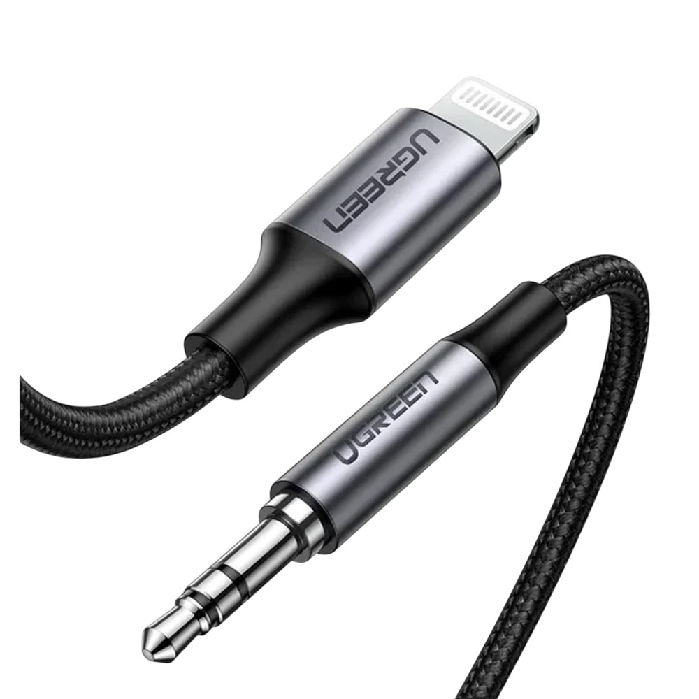 Ugreen Lightning To 3.5mm Cable 1m Black (US315-70509)