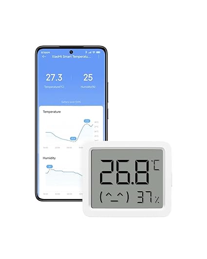 Xiaomi Mi Akıllı Temperature and Humidity Monitör 3