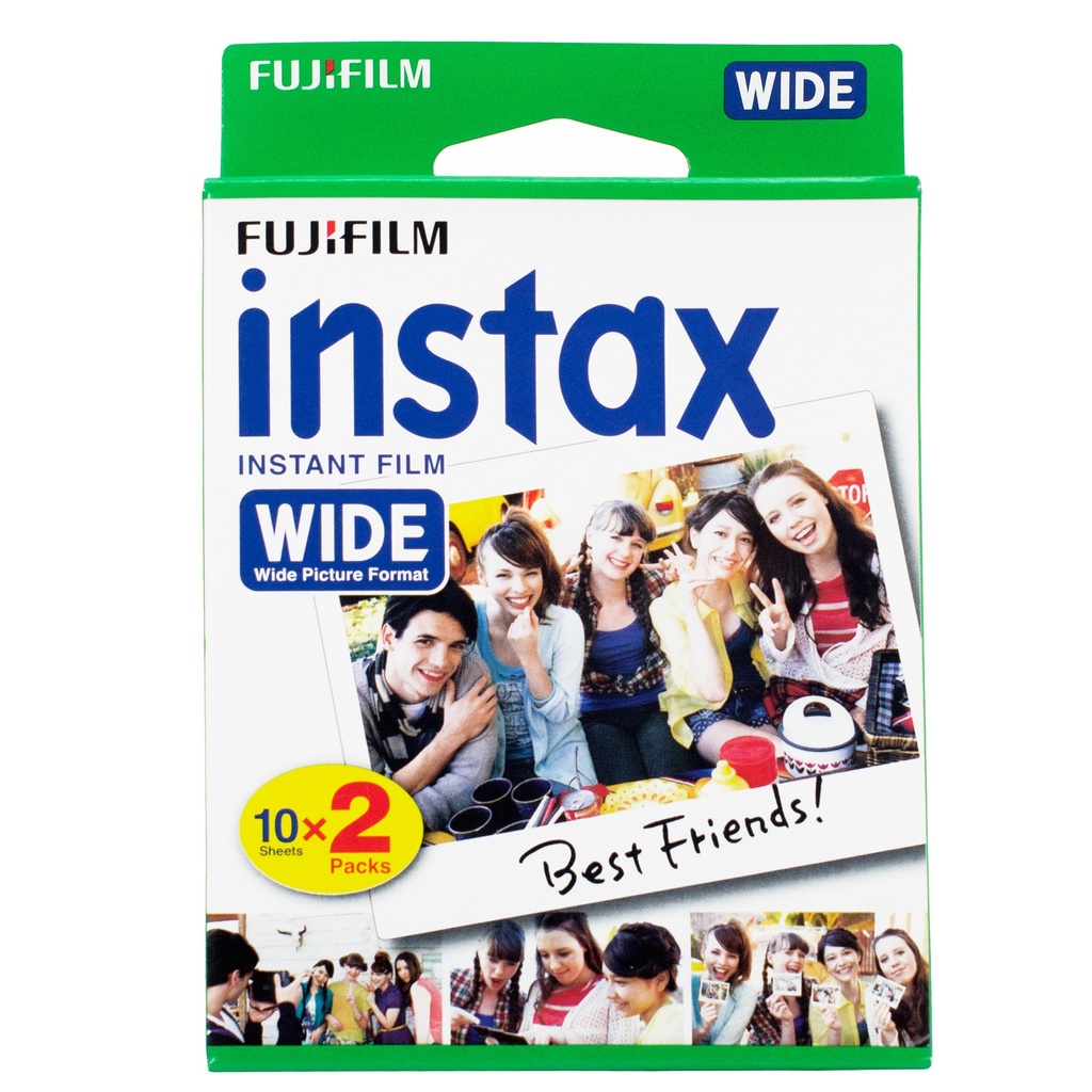 Fujifilm Instax Wide Renkli Film (20 Kare)