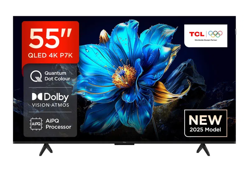 TCL 55" 55P7K QLED 4K Quantum Crystal Google TV (2025)